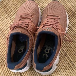 Pink on clouds. Barely worn. Size 7